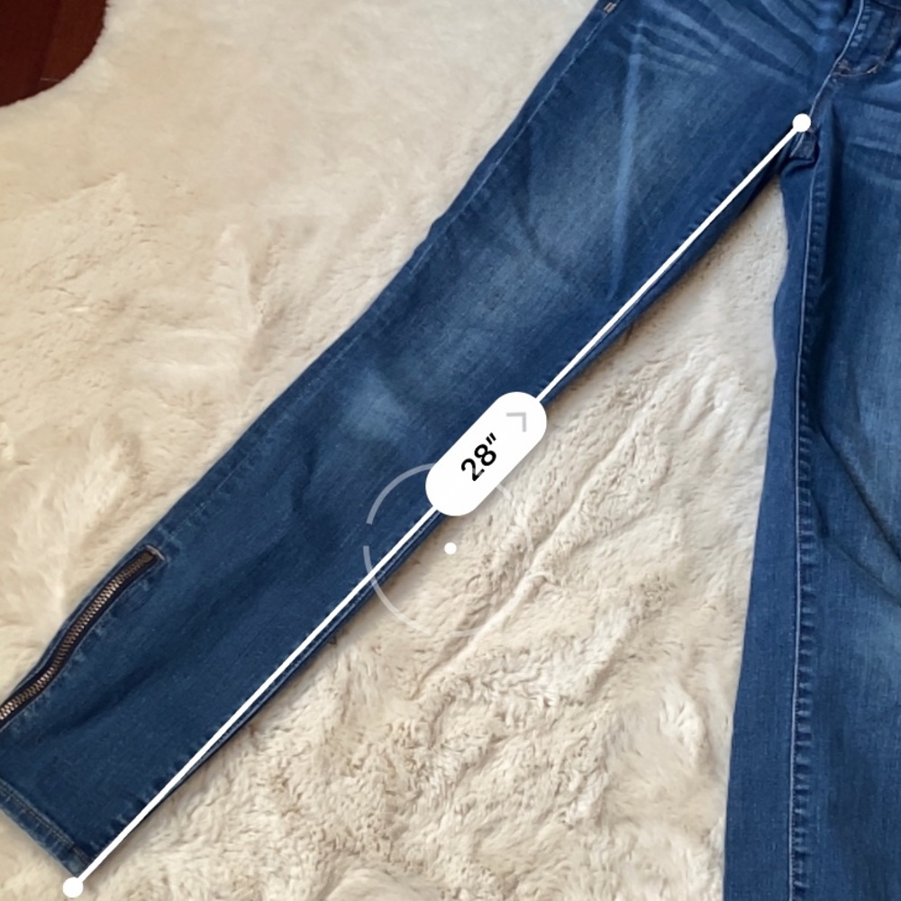 MADEWELL Skinny Skinny Ankle Jeans Size 24 EUC - Picture 12 of 12